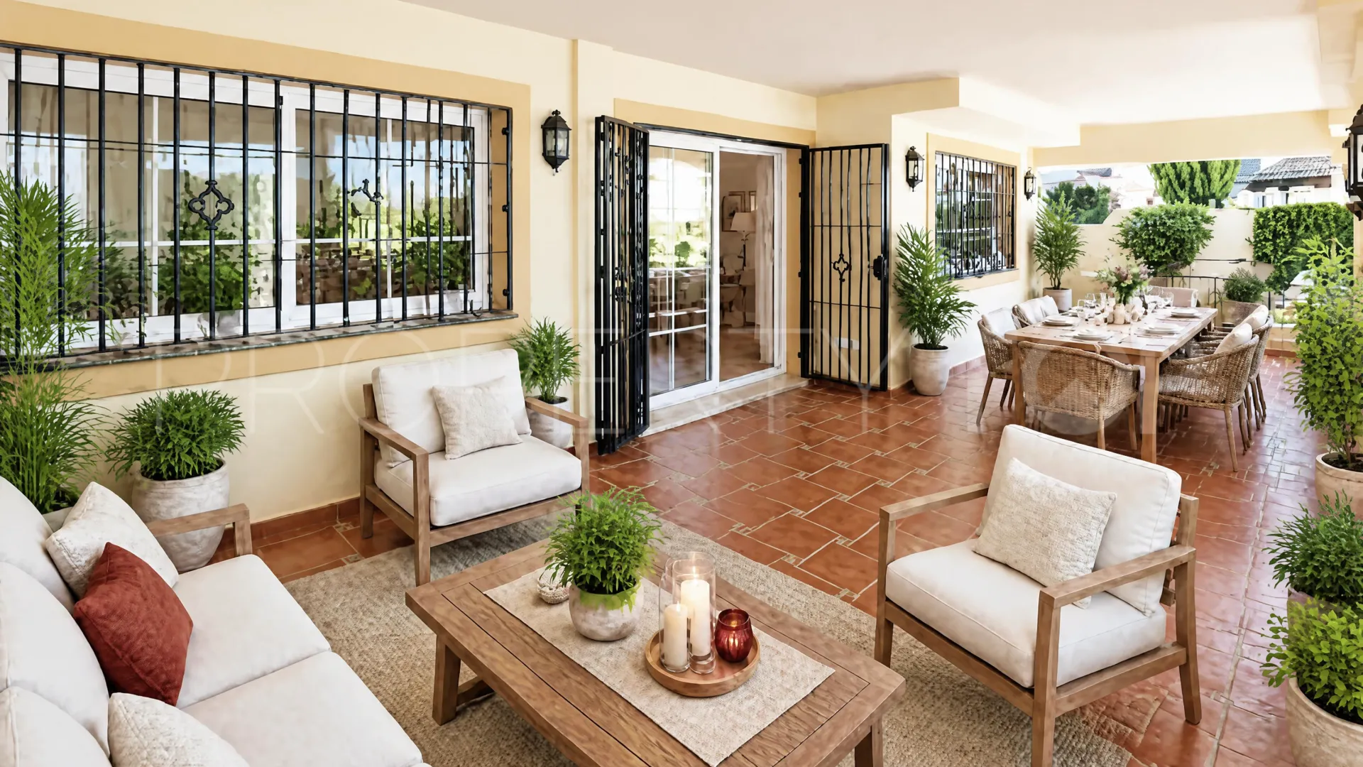 Villa pareada en venta en Guadalmina Alta