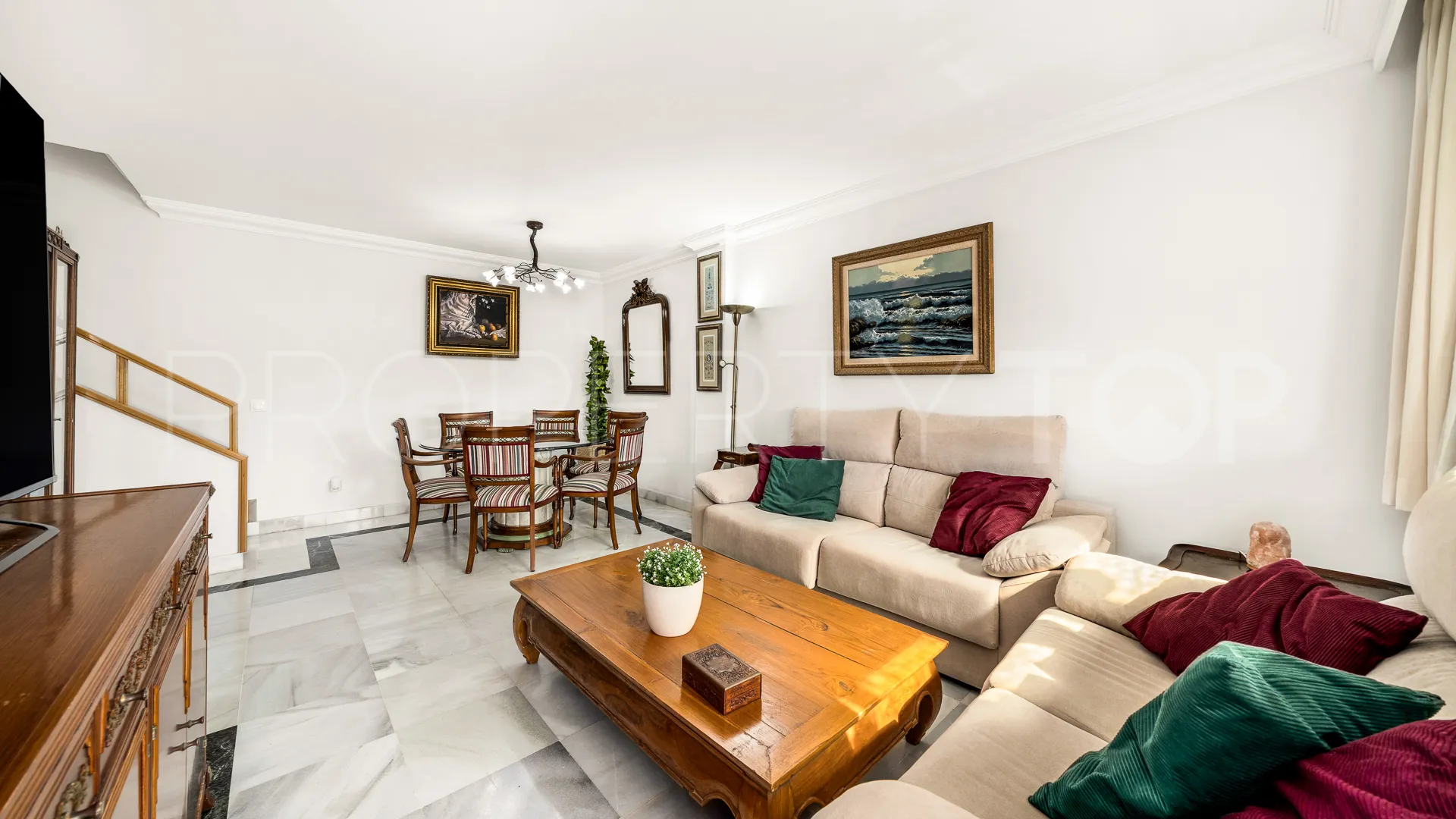 Ático en venta de 4 dormitorios en Marbella Golden Mile