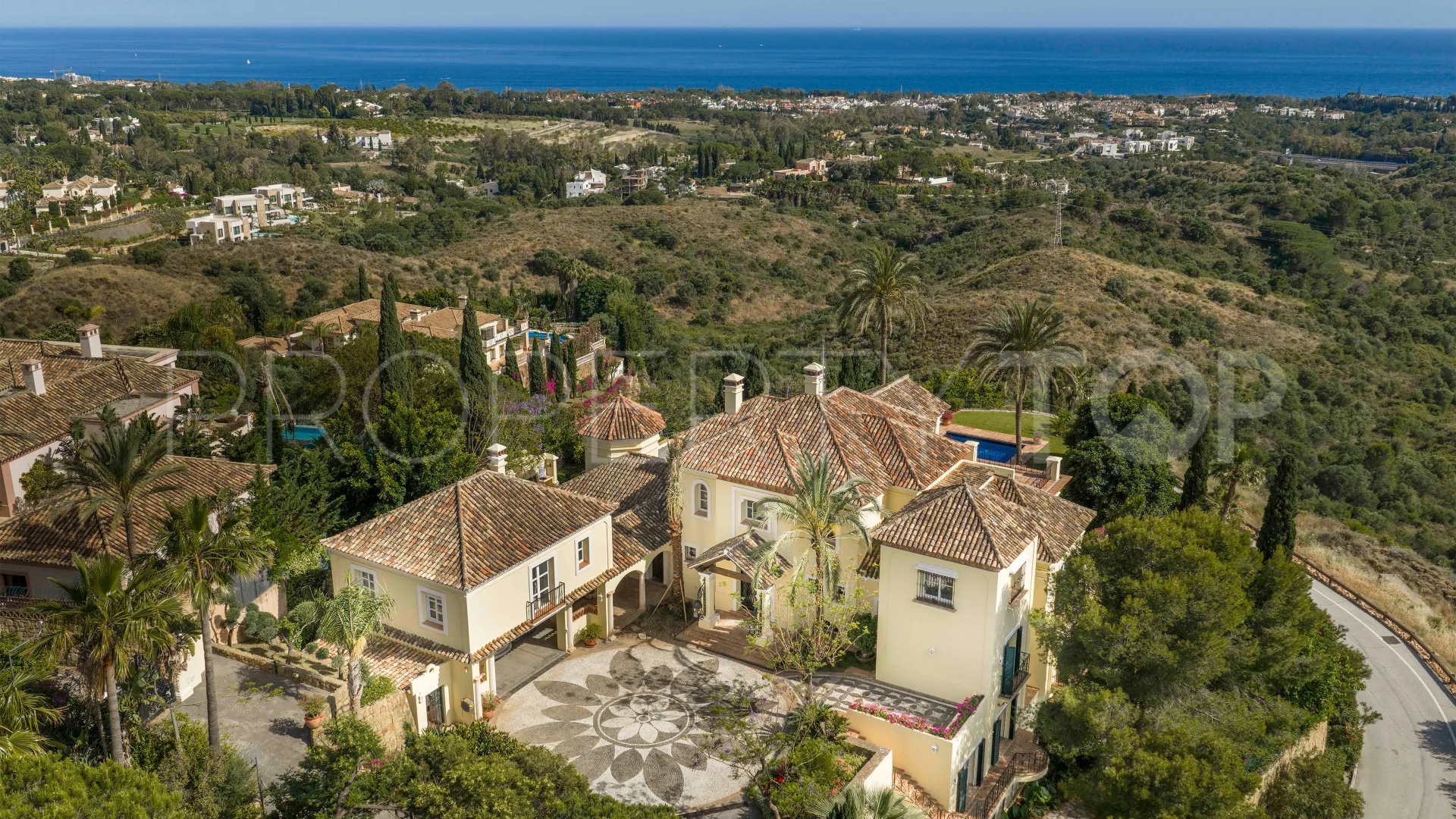 Marbella Hill Club, villa con 7 dormitorios en venta