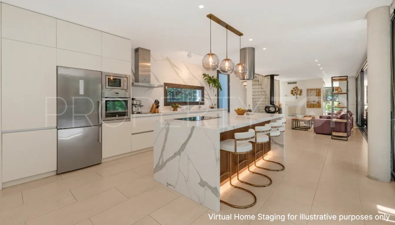 Villa en venta en Cabopino