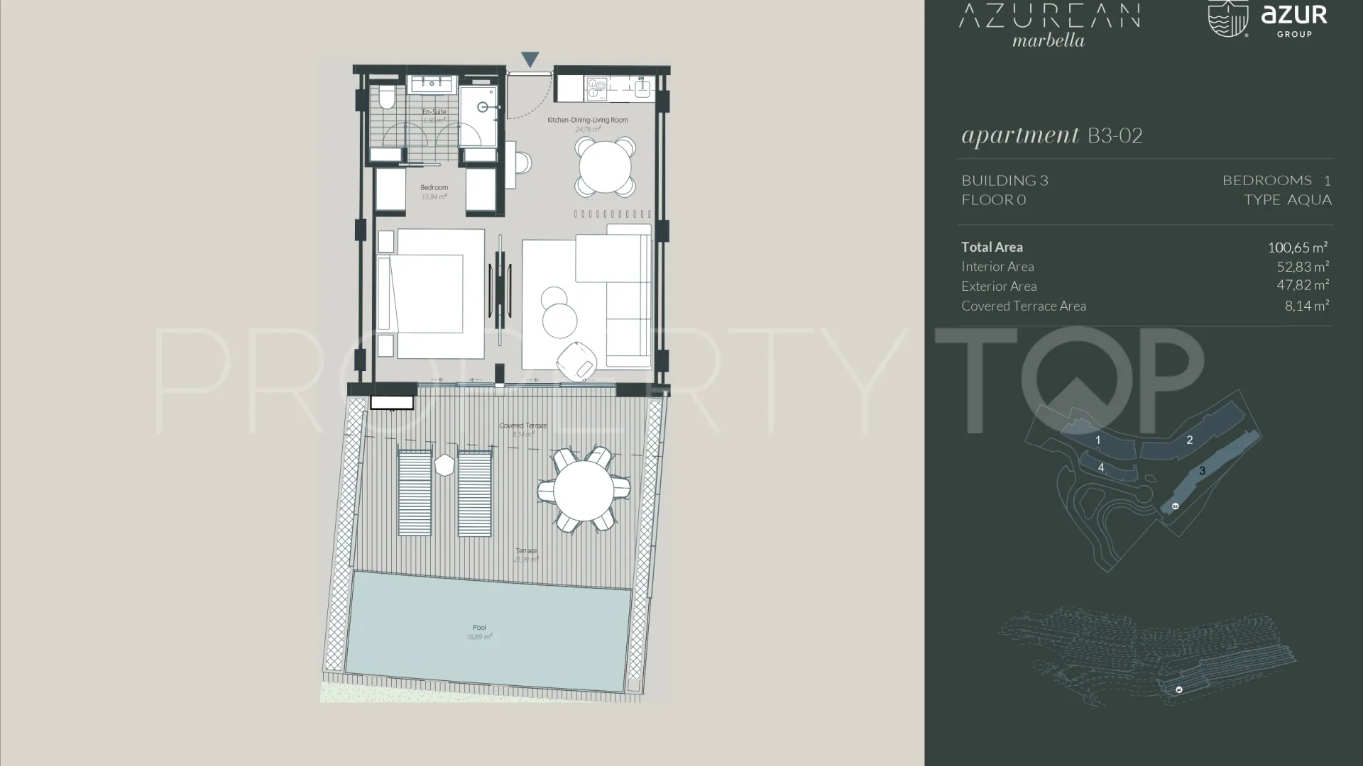 For sale 1 bedroom apartment in La Reserva de Alcuzcuz