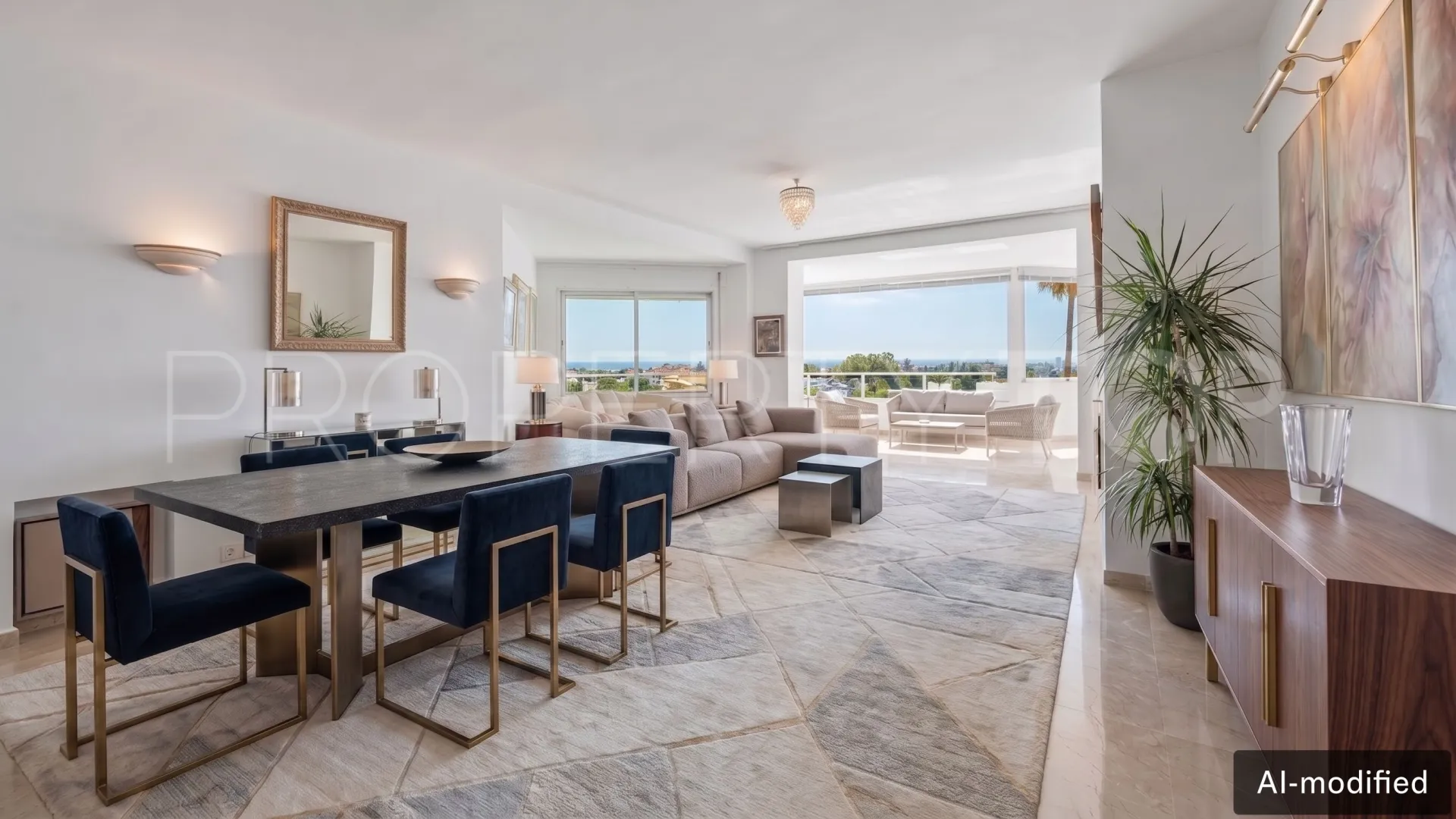 Apartment for sale in Guadalmina Alta with 3 bedrooms