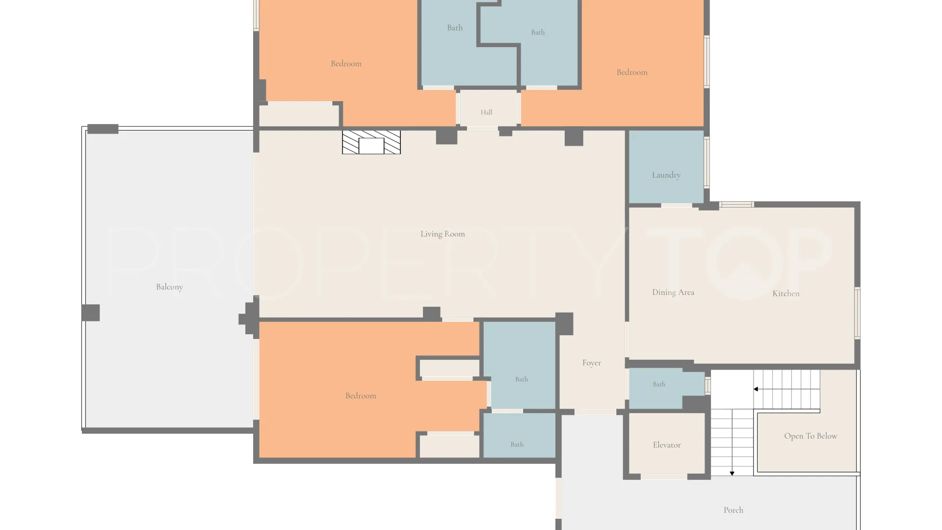For sale El Rosario penthouse with 3 bedrooms