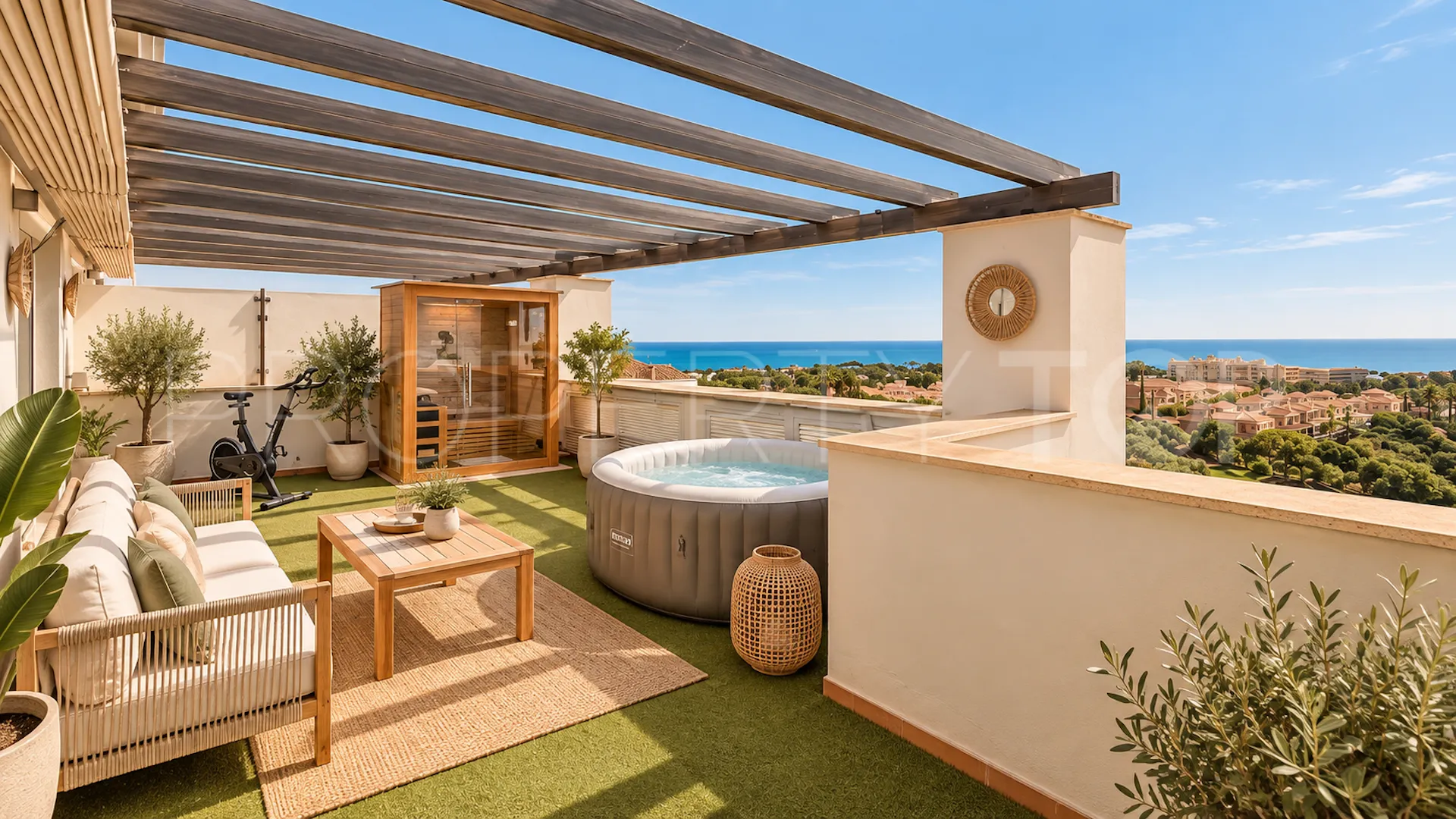 For sale town house with 3 bedrooms in Los Monteros