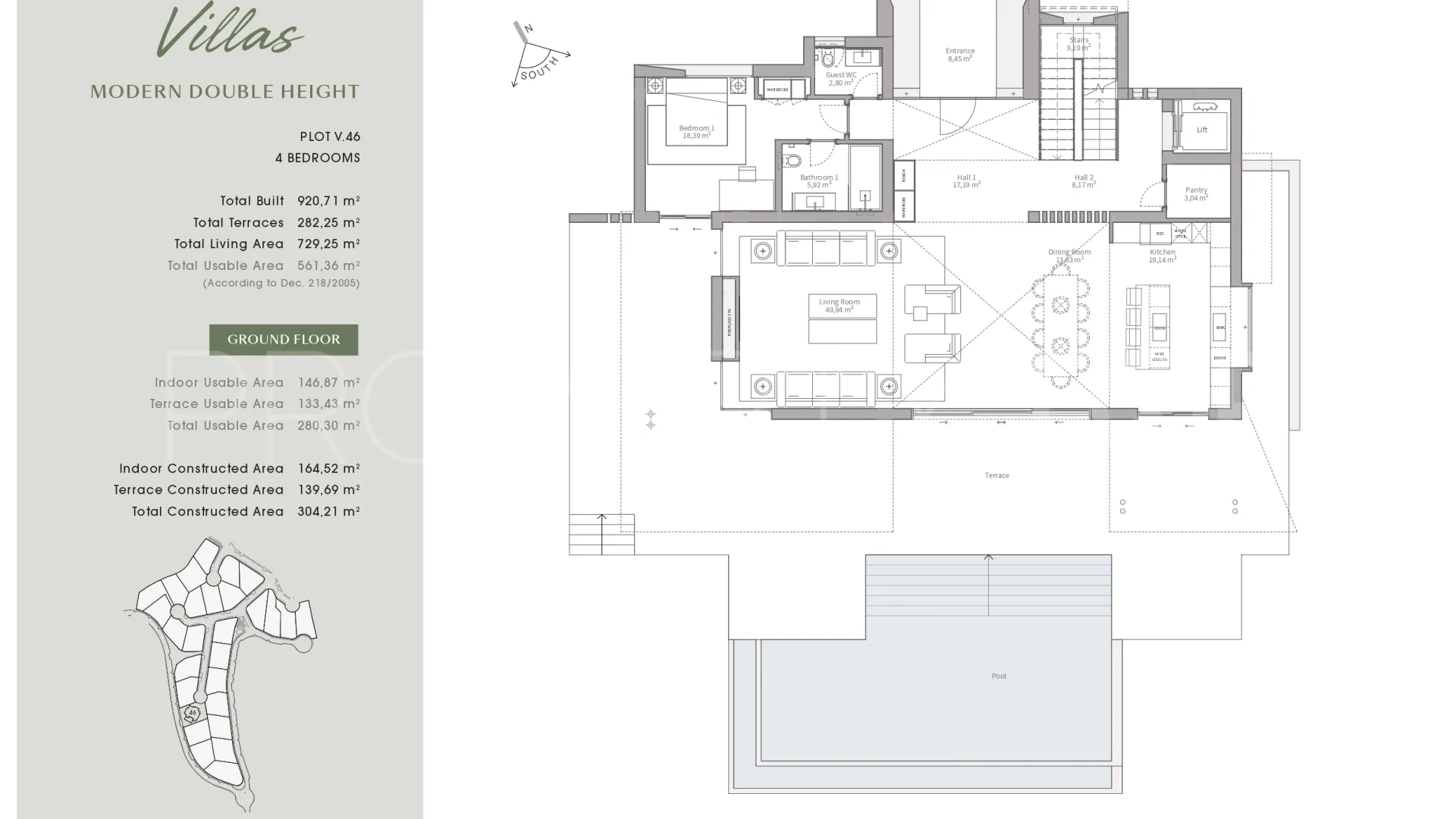 Villa con 4 dormitorios en venta en Palo Alto