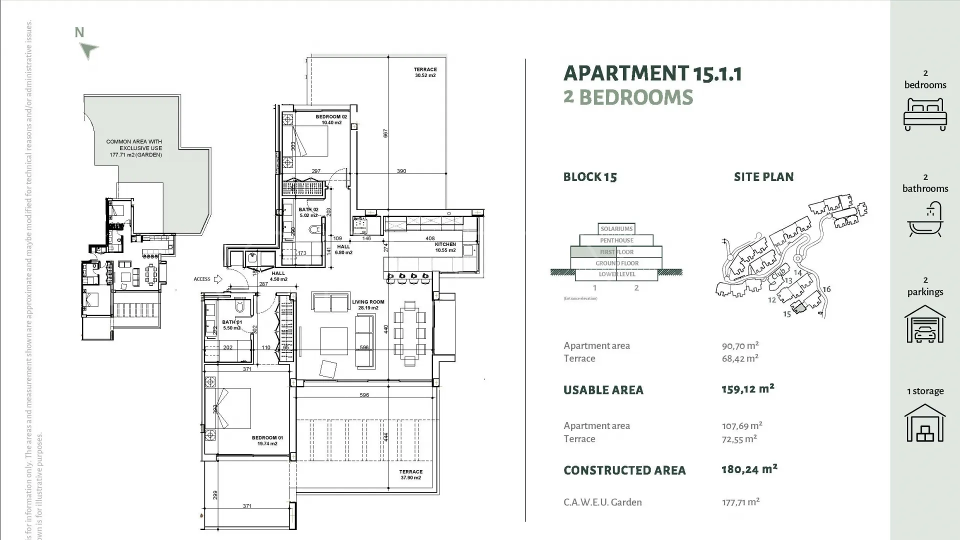 2 bedrooms apartment in Marbella Club Golf Resort for sale