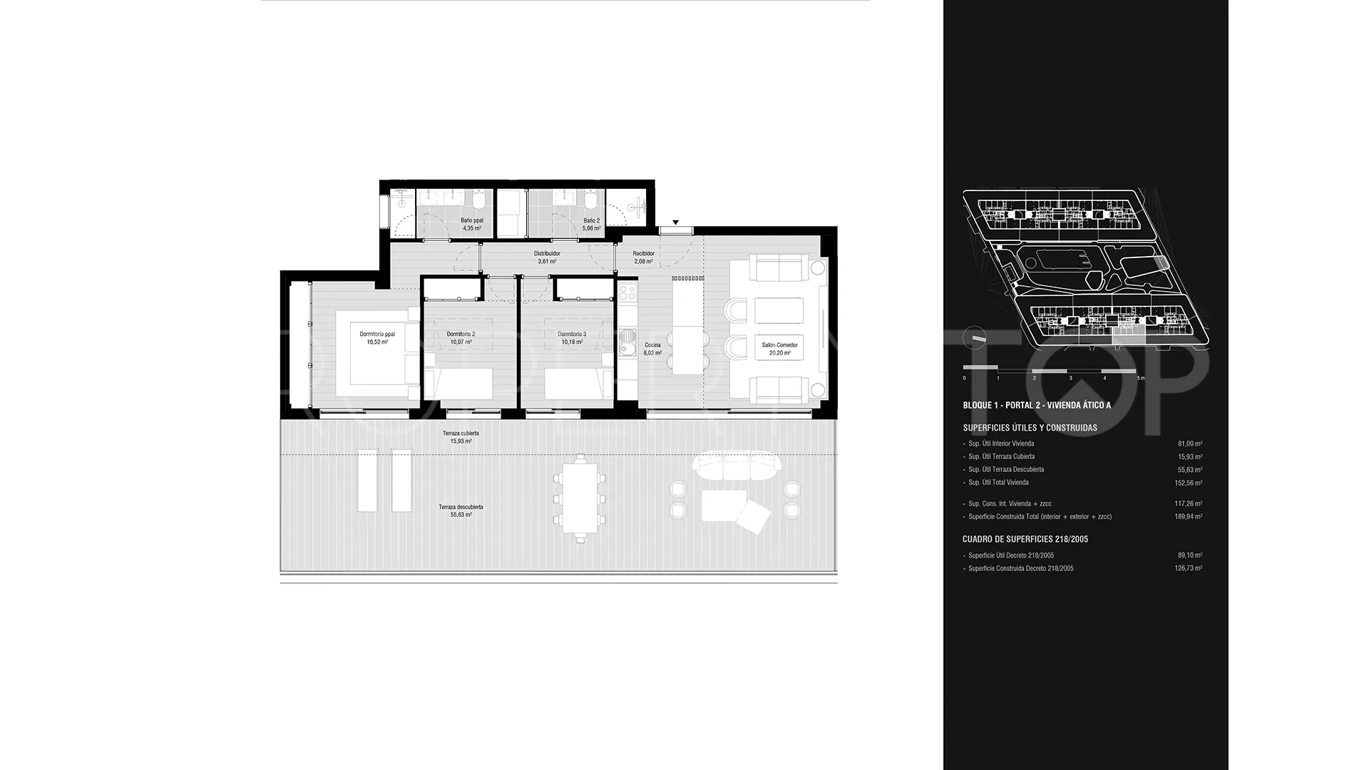 Penthouse with 3 bedrooms for sale in San Pedro Playa