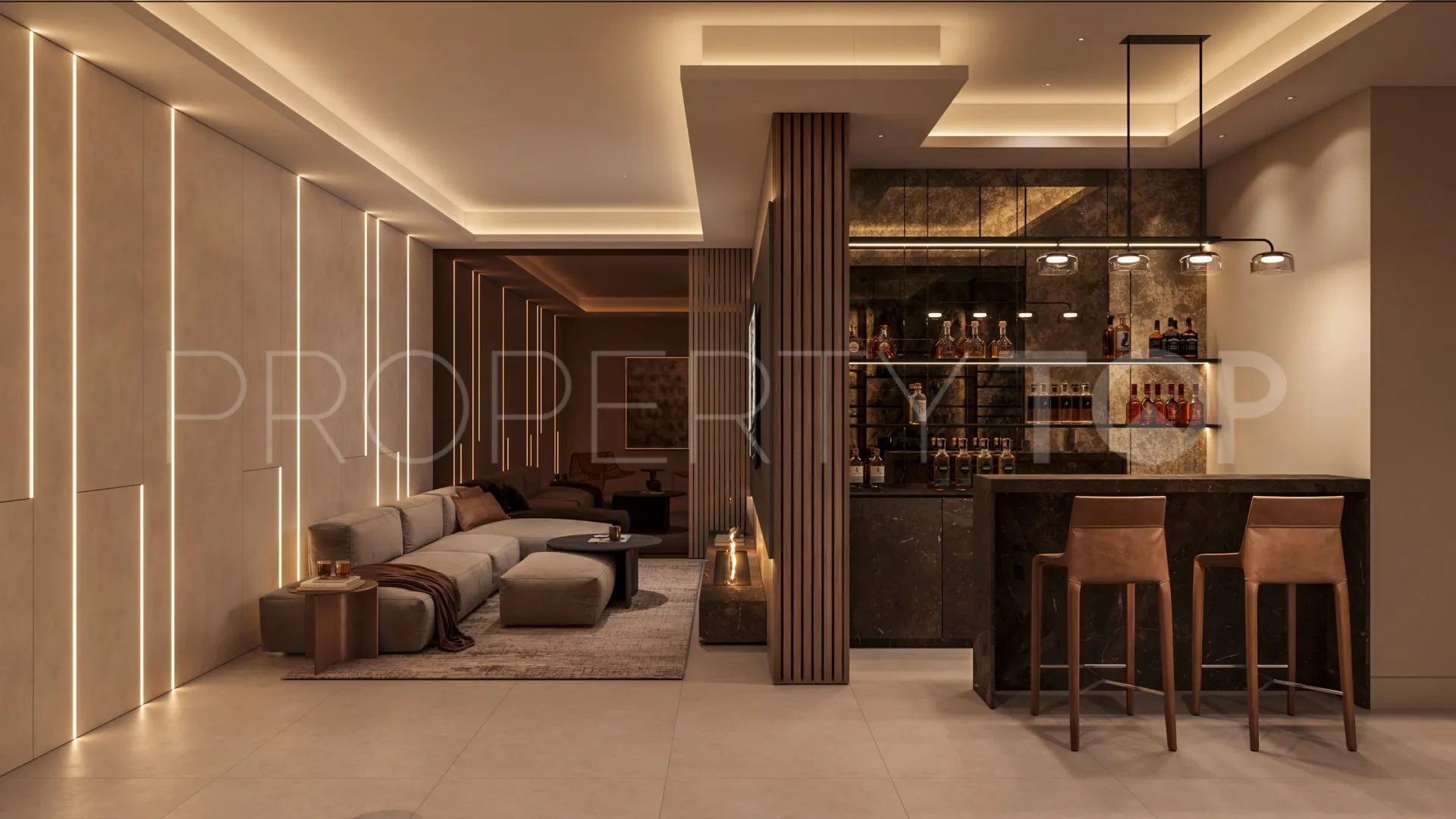 Villa con 5 dormitorios en venta en Golden Mile