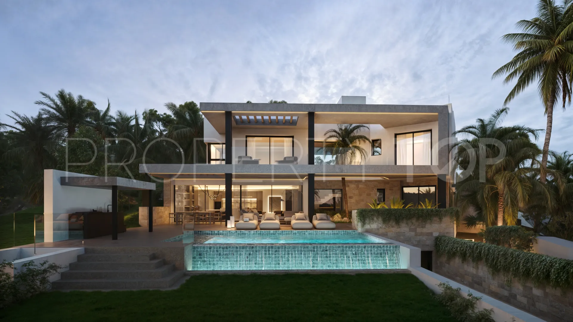 Comprar villa con 5 dormitorios en Golden Mile
