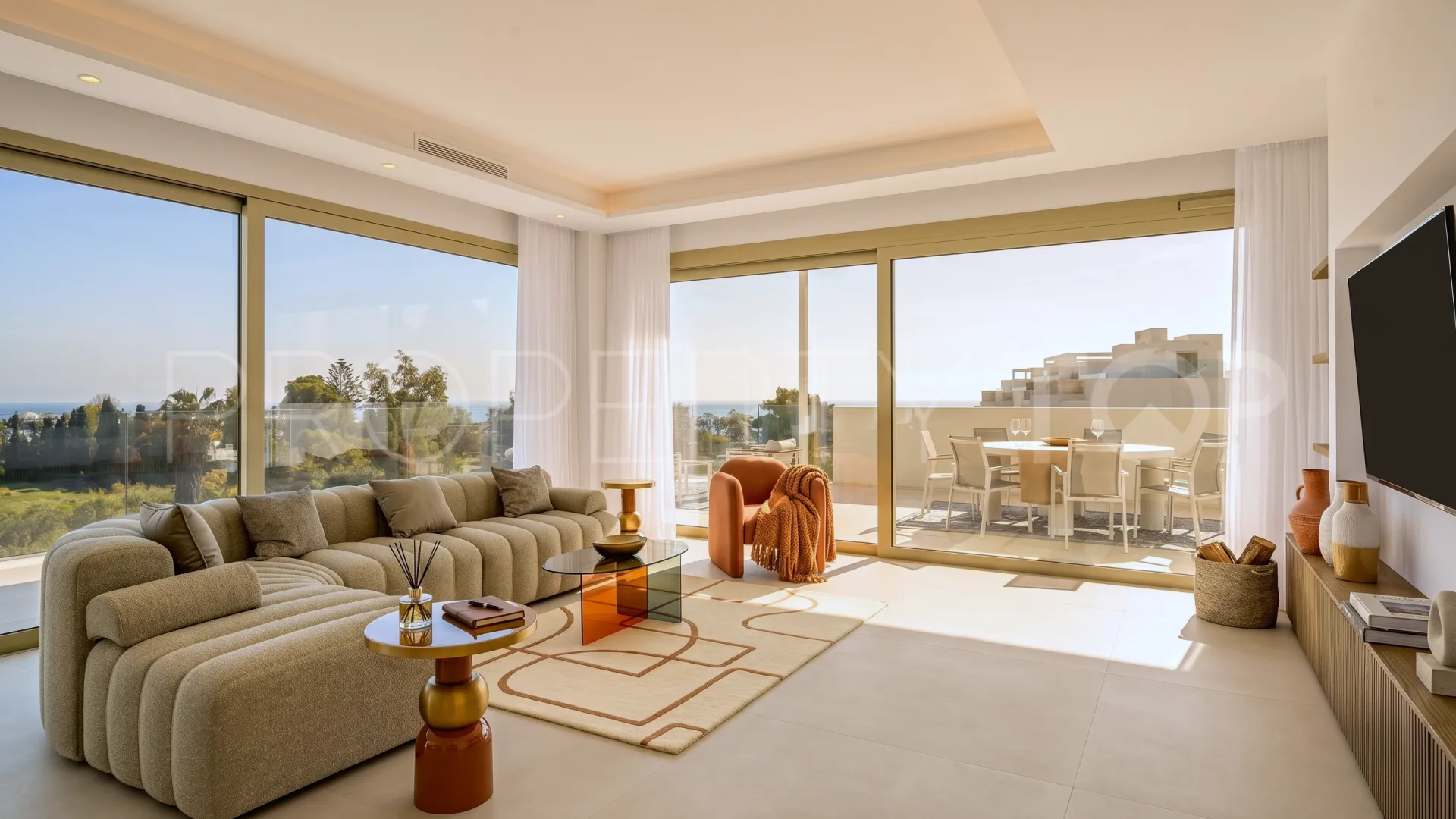 For sale duplex penthouse with 3 bedrooms in Golden Mile