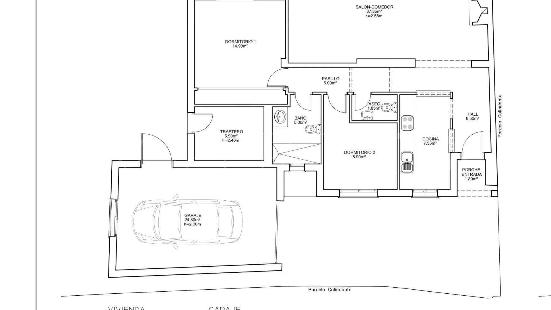 For sale 3 bedrooms semi detached house in La Capellania