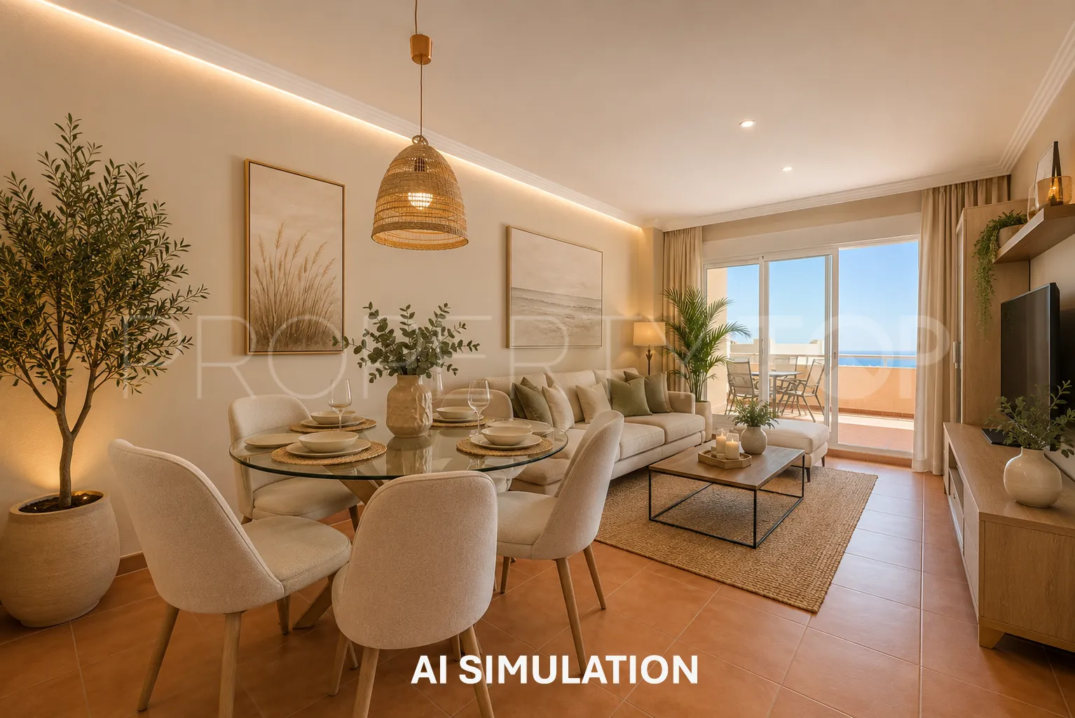 Se vende apartamento de 2 dormitorios en Calahonda