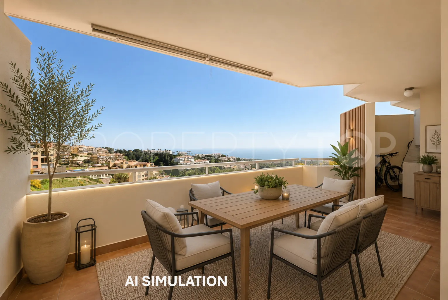 Apartamento a la venta de 2 dormitorios en Calahonda