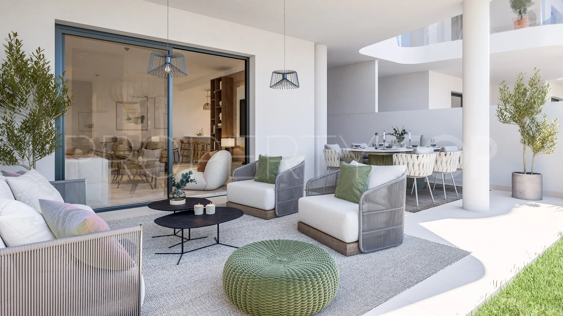 3 bedrooms ground floor apartment in El Higueron for sale