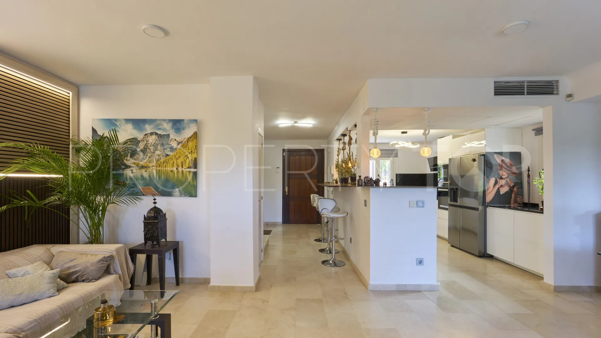 Marbella Golden Mile semi detached house for sale