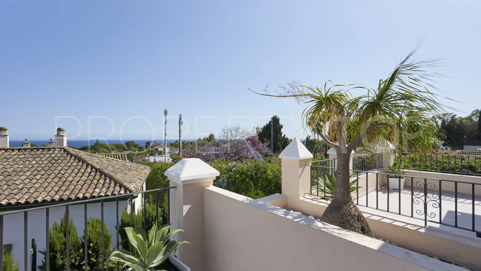 Marbella Golden Mile semi detached house for sale