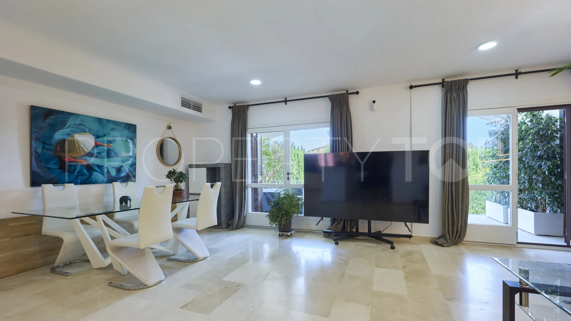 Marbella Golden Mile semi detached house for sale