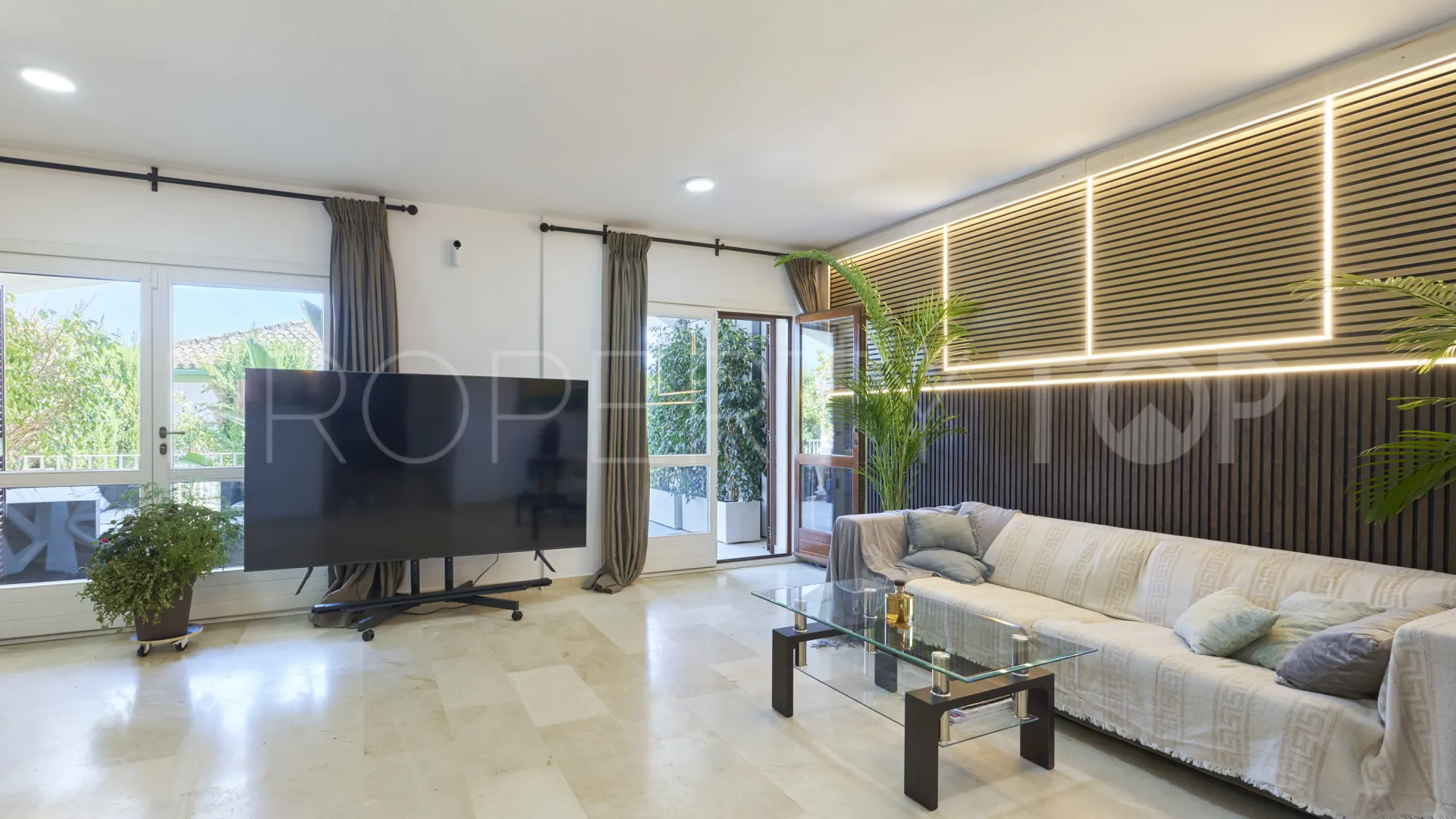 Marbella Golden Mile semi detached house for sale