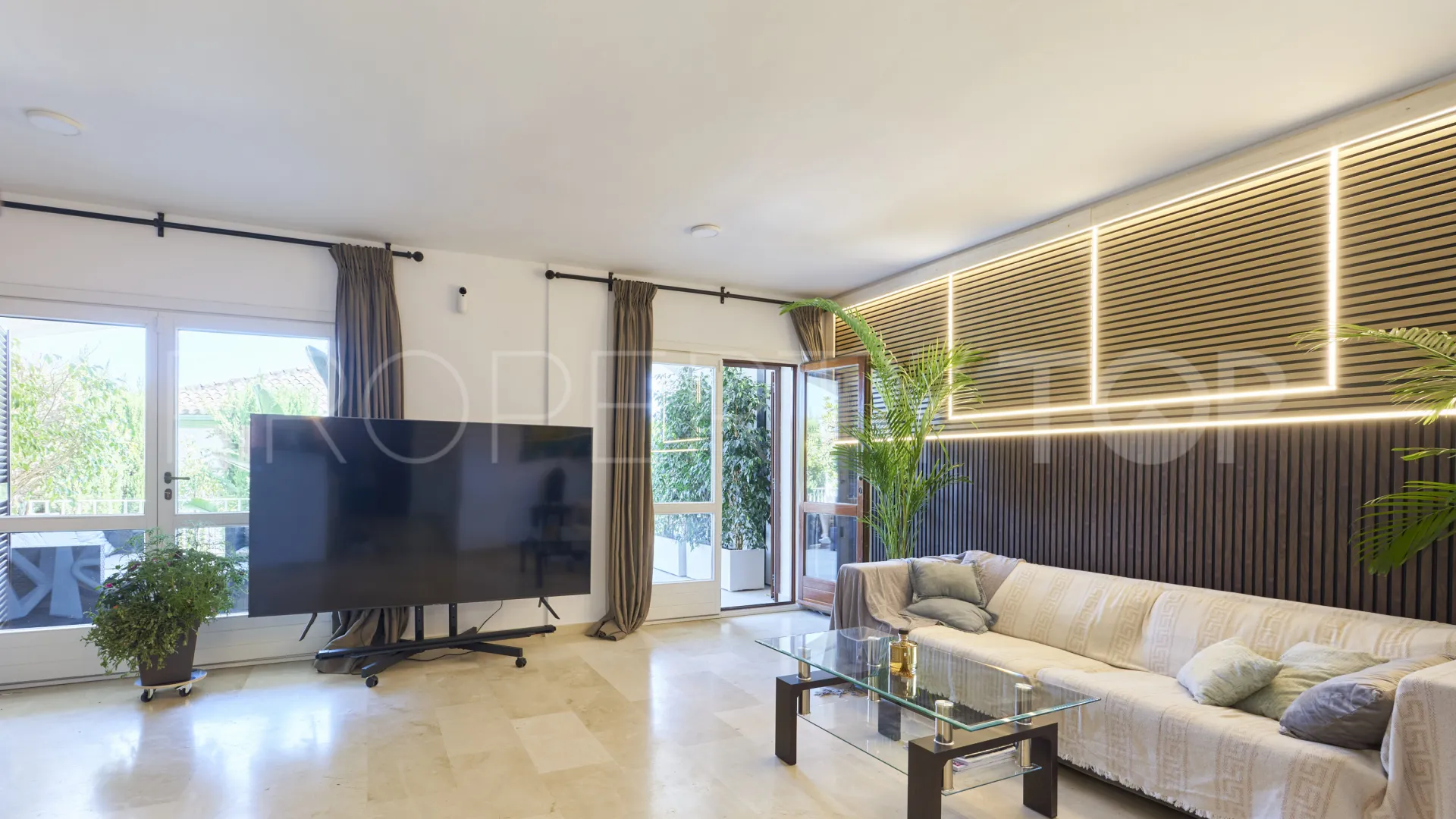 Marbella Golden Mile semi detached house for sale