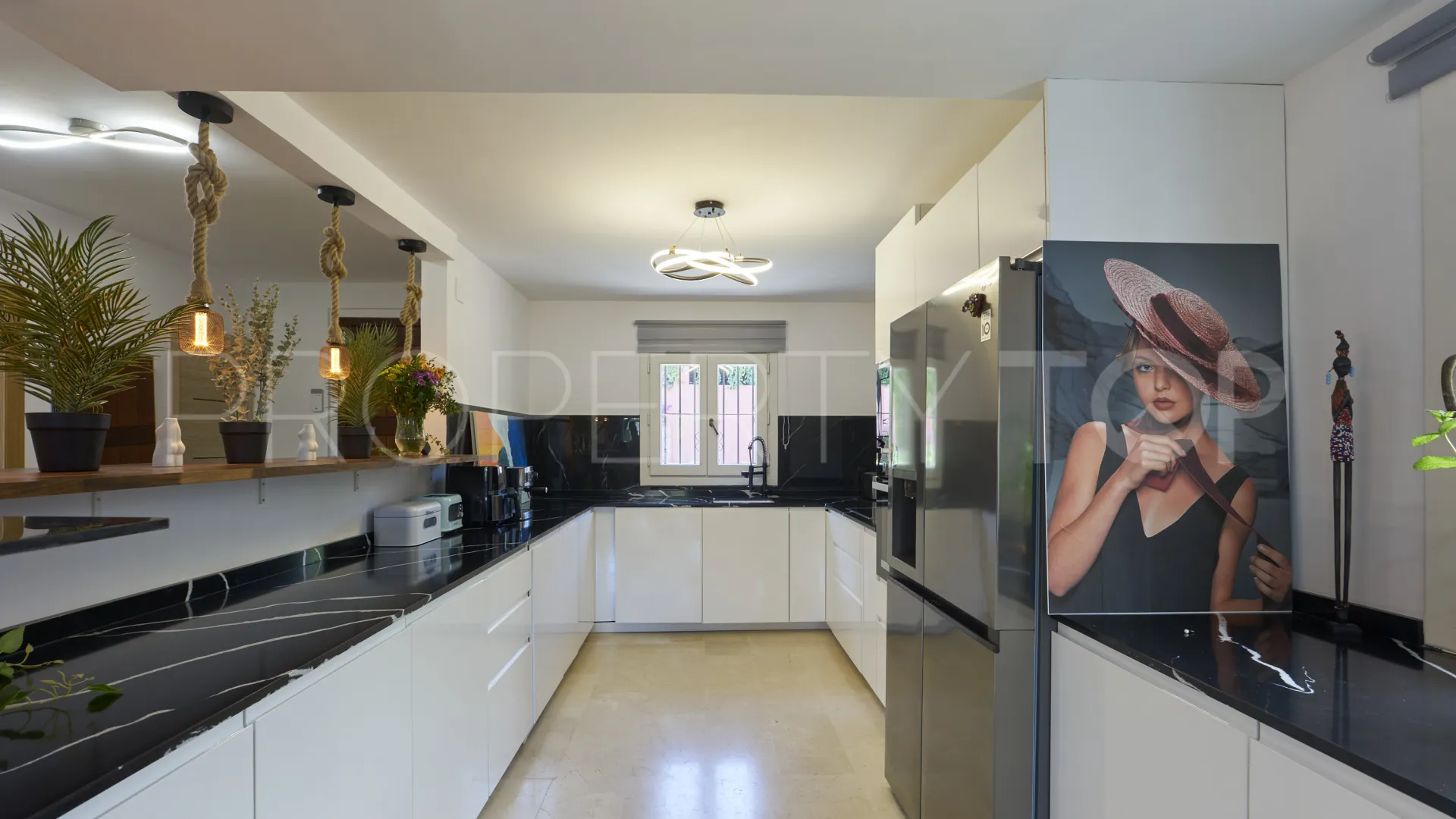 Marbella Golden Mile semi detached house for sale