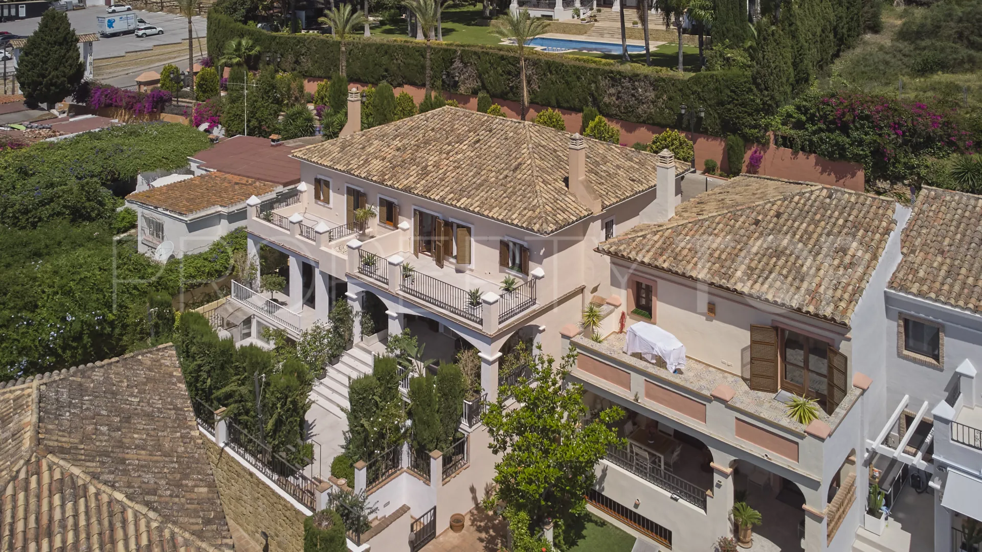 Marbella Golden Mile semi detached house for sale