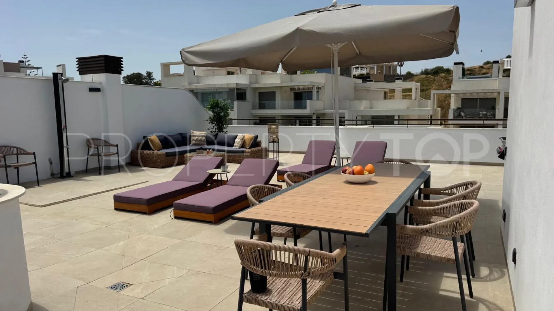 For sale duplex penthouse in Estepona