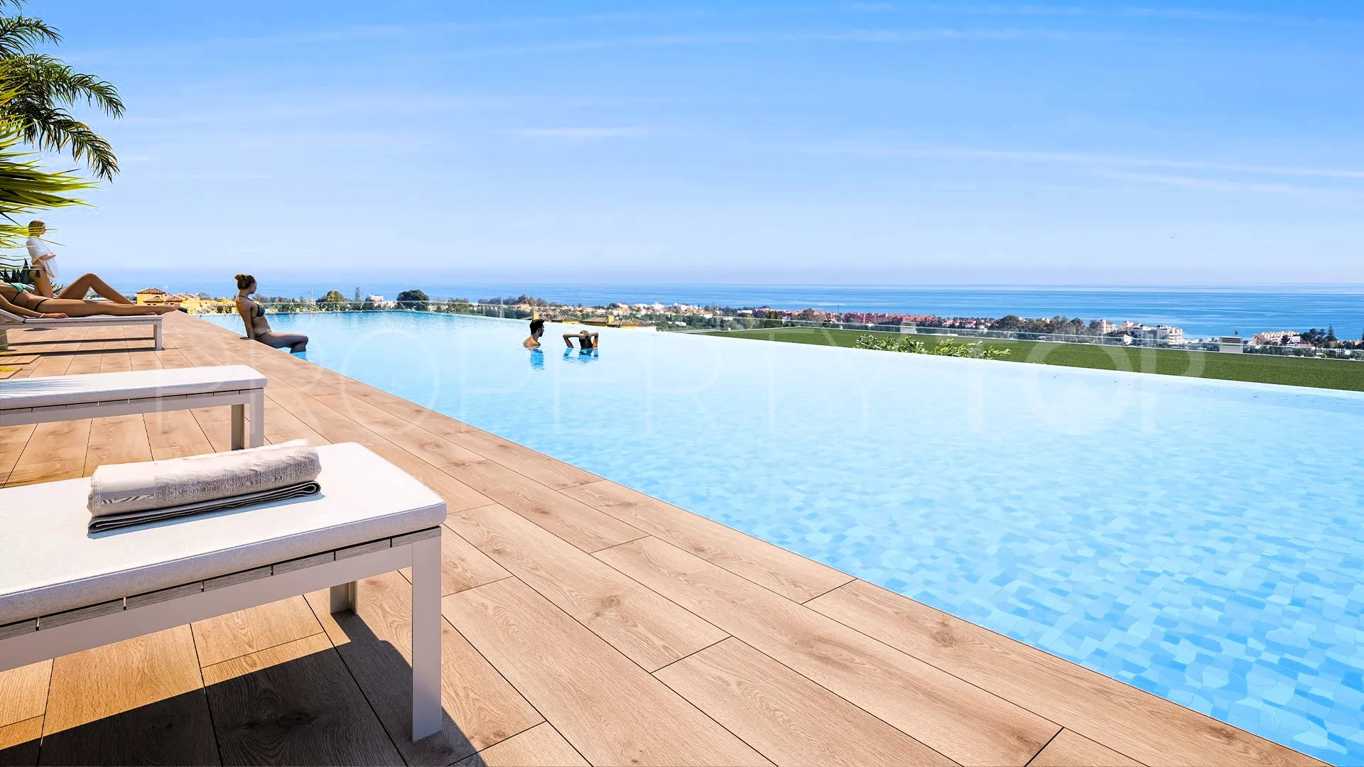 Villa pareada en venta en Selwo con 3 dormitorios