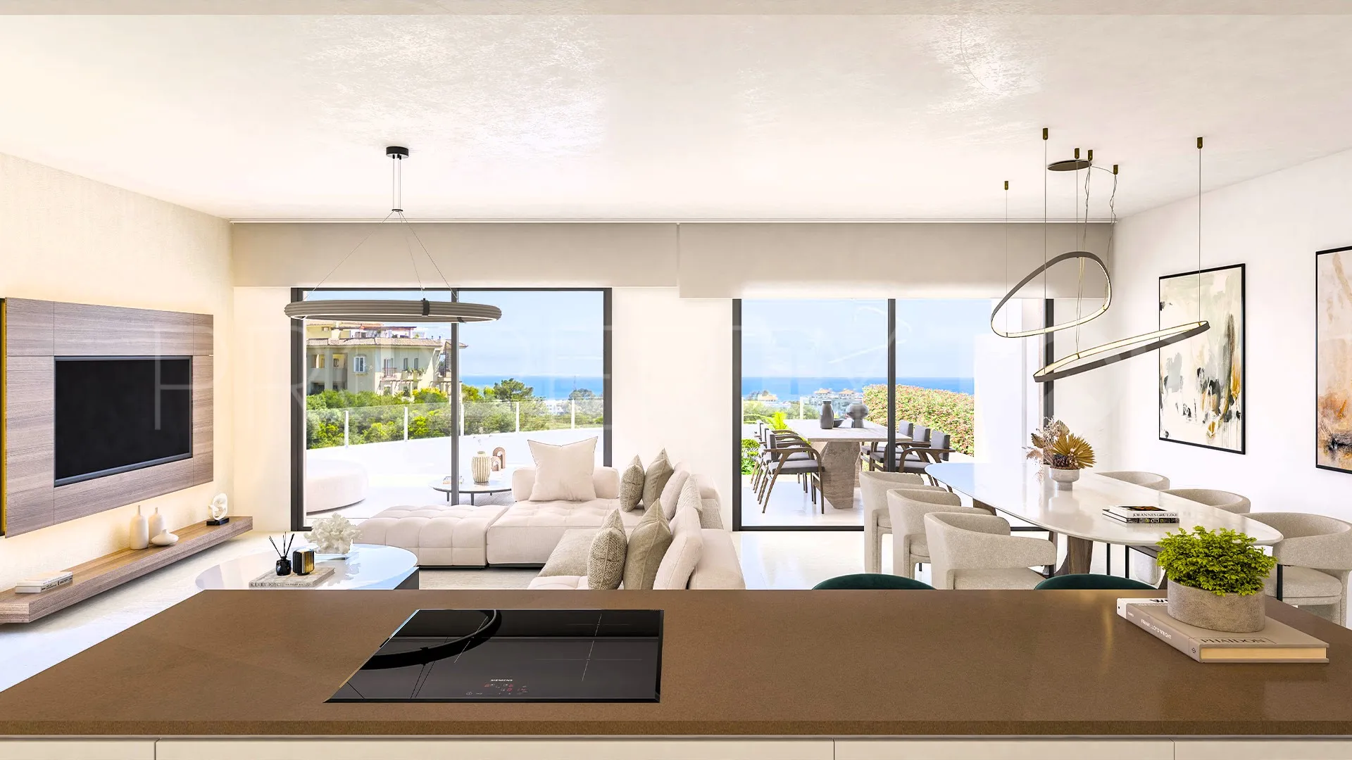 Villa pareada en venta en Selwo con 3 dormitorios