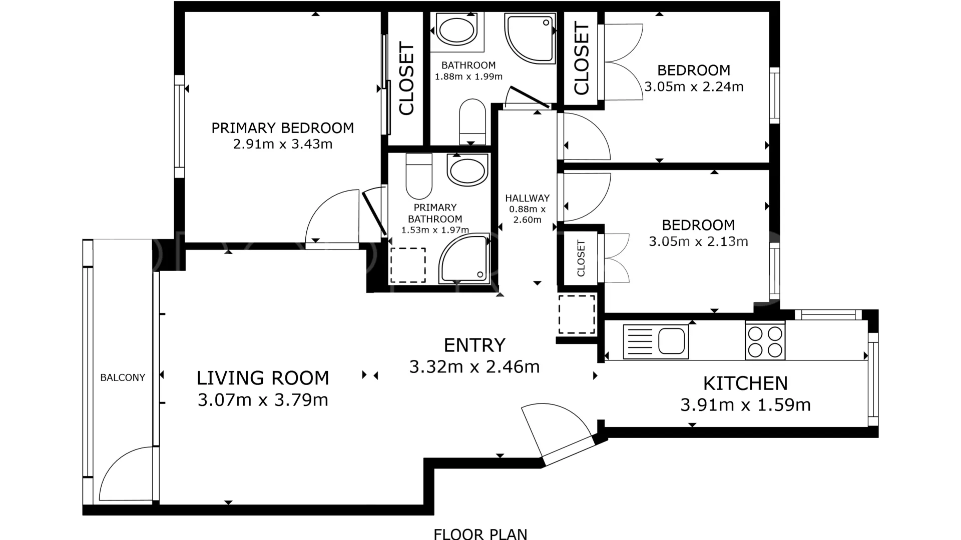 Apartamento de 3 dormitorios en venta en Calahonda
