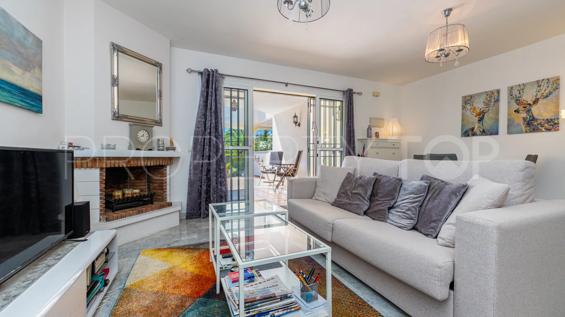 Calahonda, apartamento planta baja a la venta