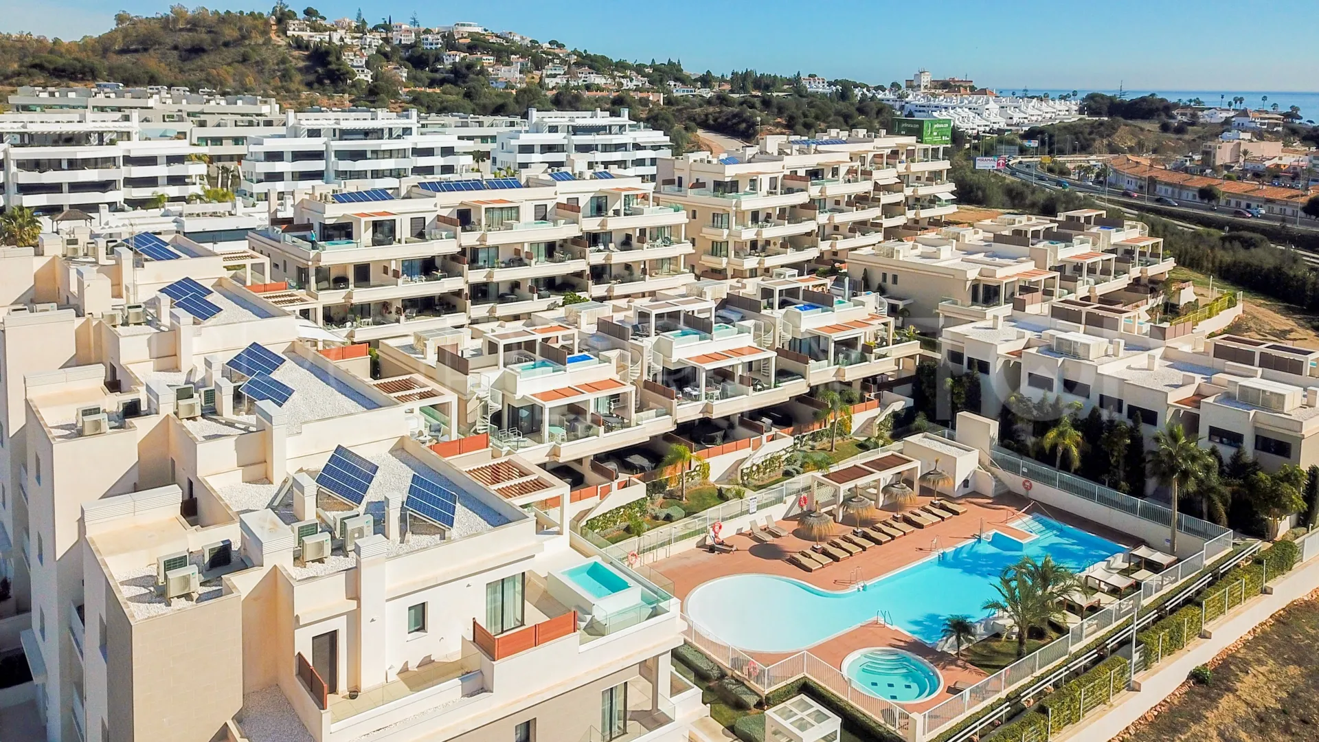 Cala de Mijas, apartamento planta baja en venta de 2 dormitorios