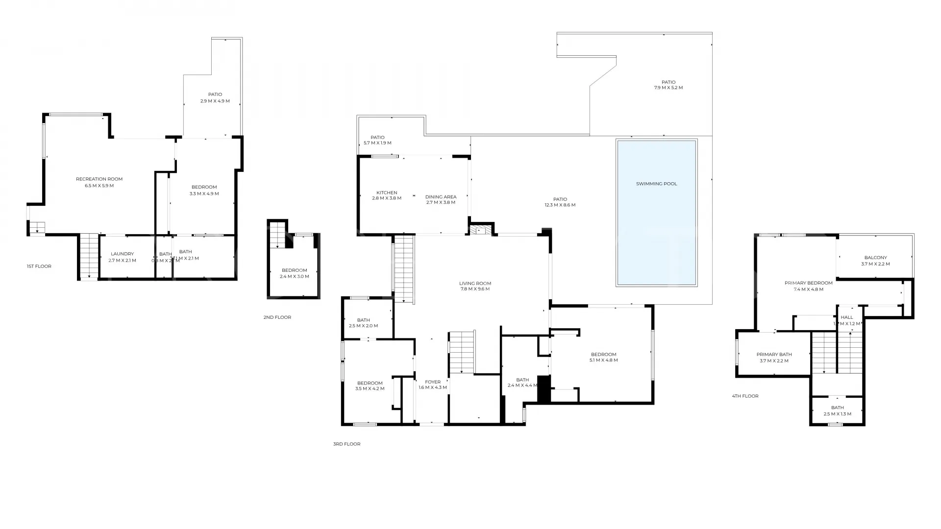 Casa en venta en Los Naranjos Hill Club de 5 dormitorios