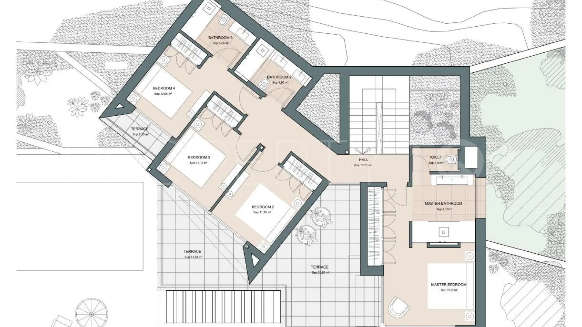 Se vende mansion de 4 dormitorios en Pinares de San Antón
