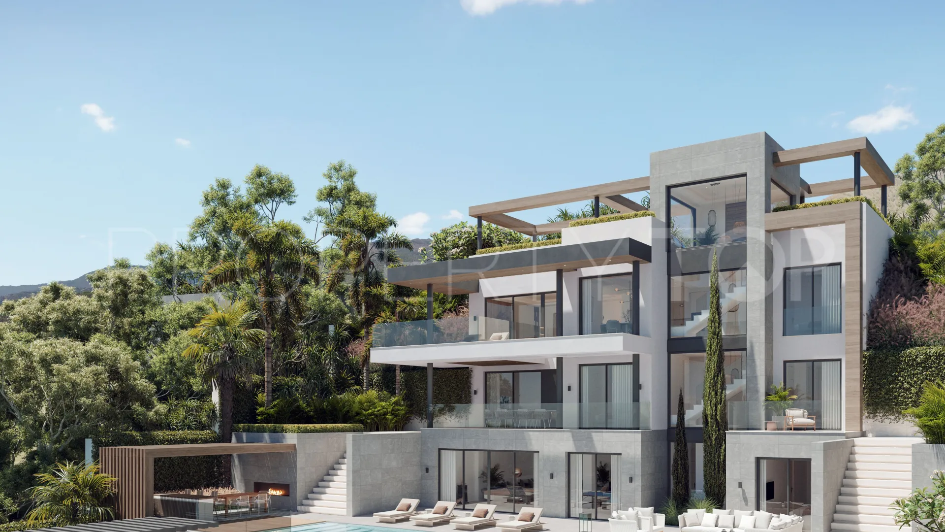 Cerros del Aguila, villa en venta