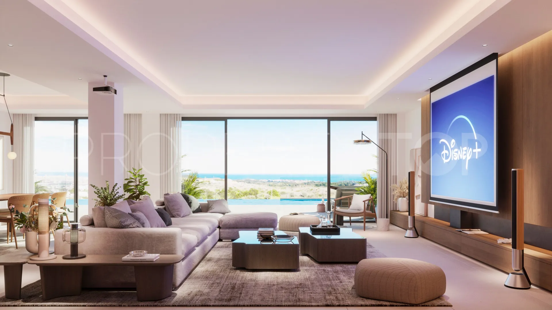 Cerros del Aguila, villa en venta
