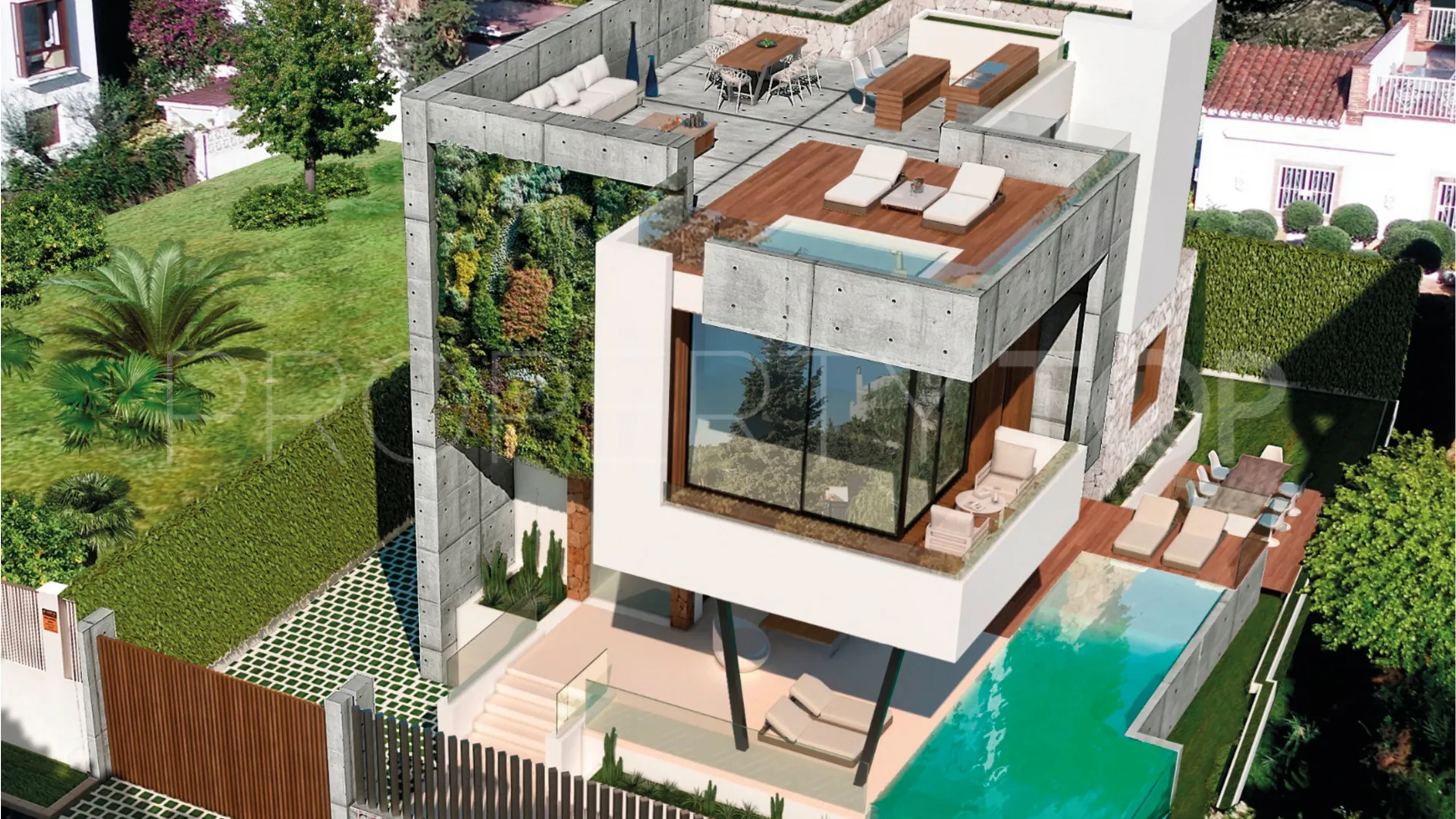 For sale Marbella Golden Mile 4 bedrooms villa