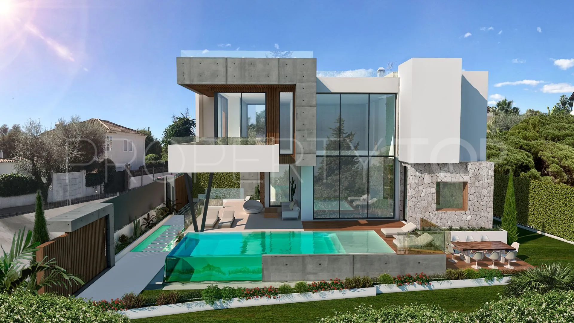For sale Marbella Golden Mile 4 bedrooms villa
