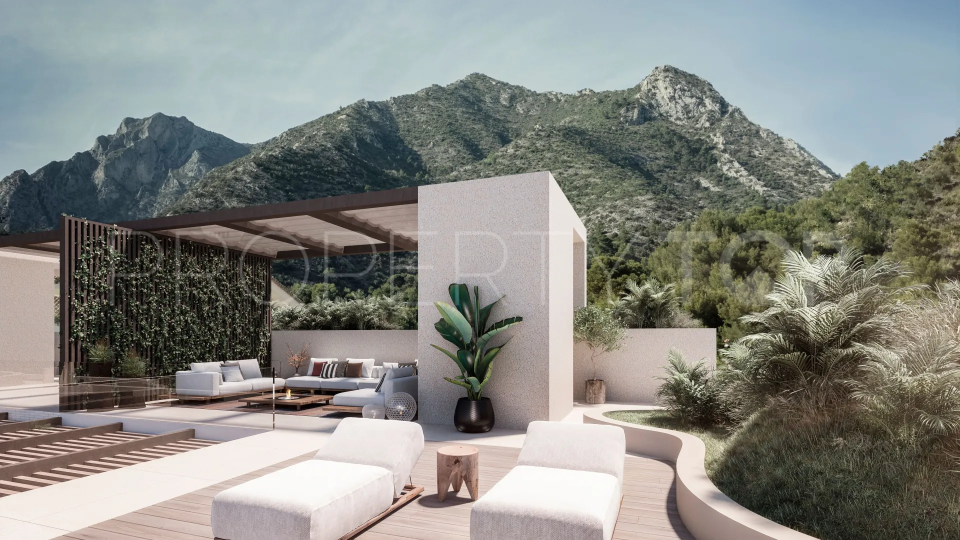 For sale semi detached villa in Marbella Golden Mile with 4 bedrooms