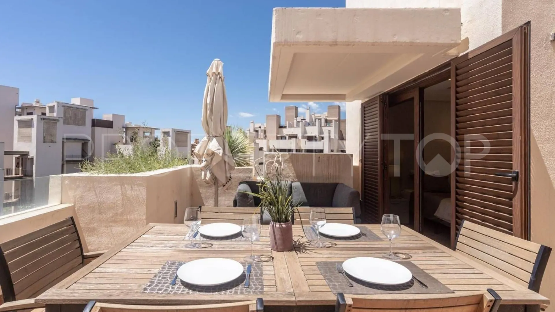Duplex penthouse for sale in Bahia de la Plata