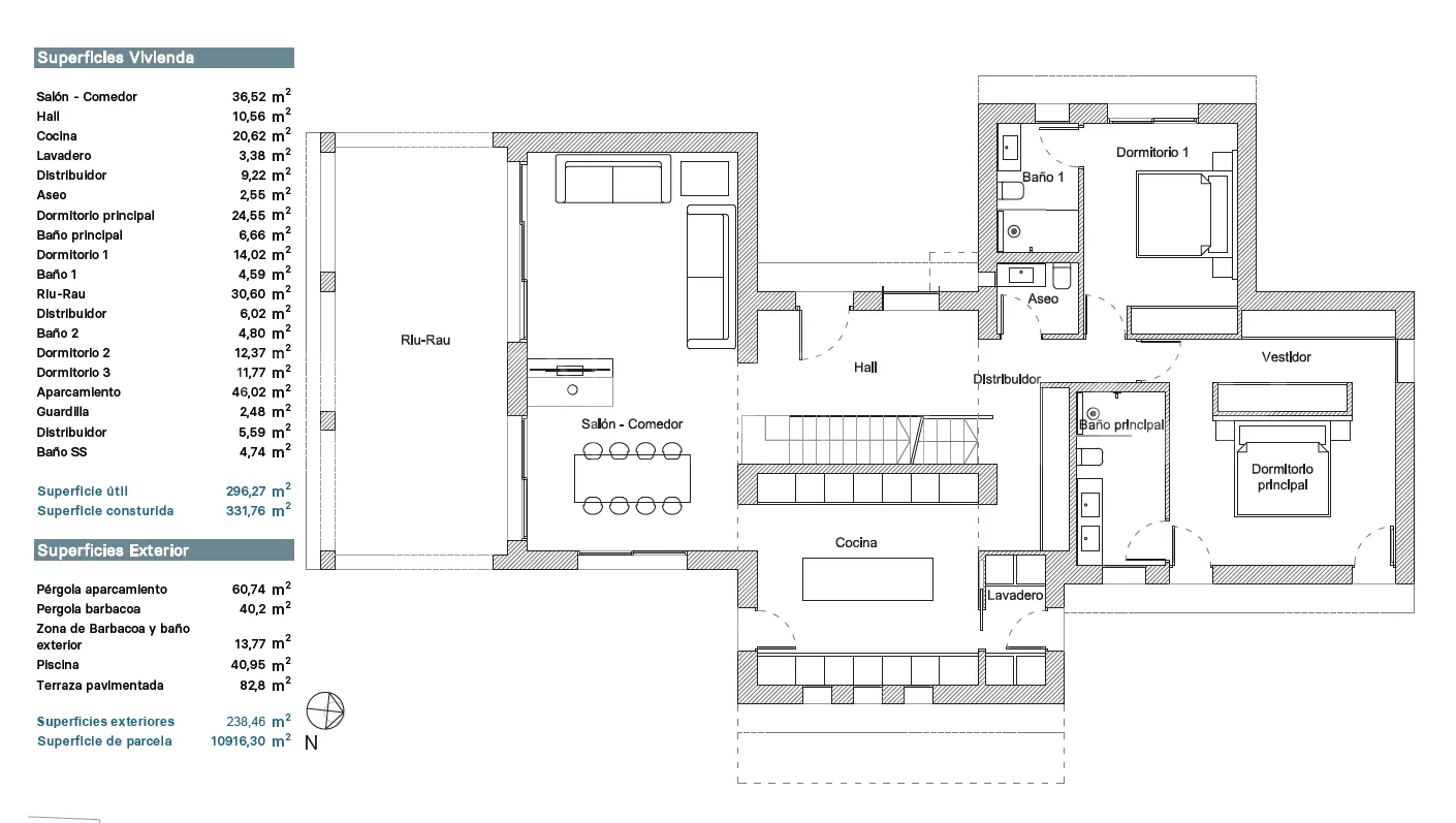 Moraira 4 bedrooms finca for sale