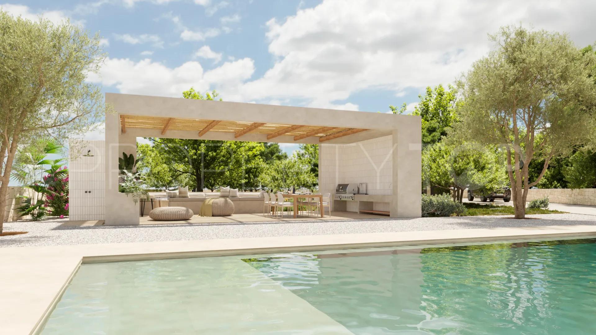 Moraira 4 bedrooms finca for sale