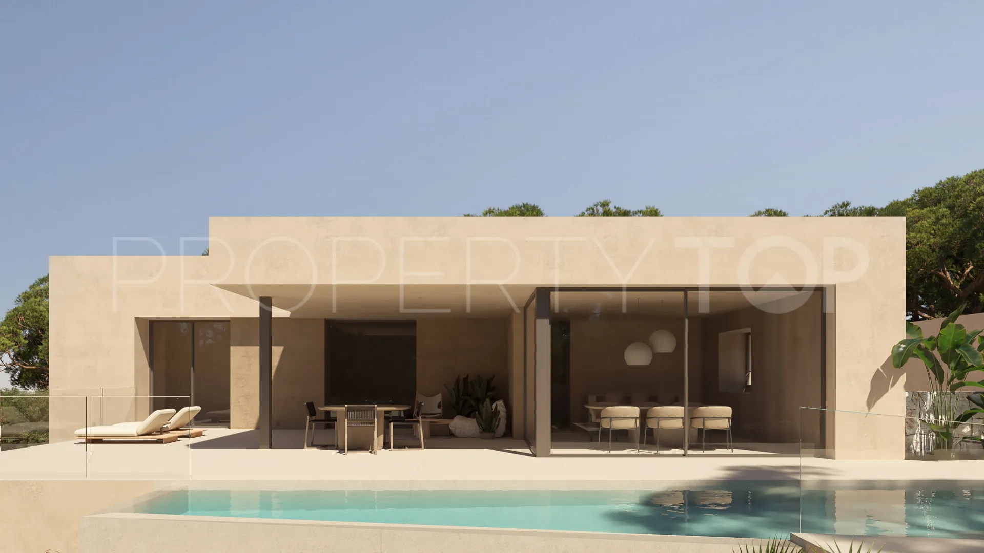 For sale La Fustera villa with 4 bedrooms