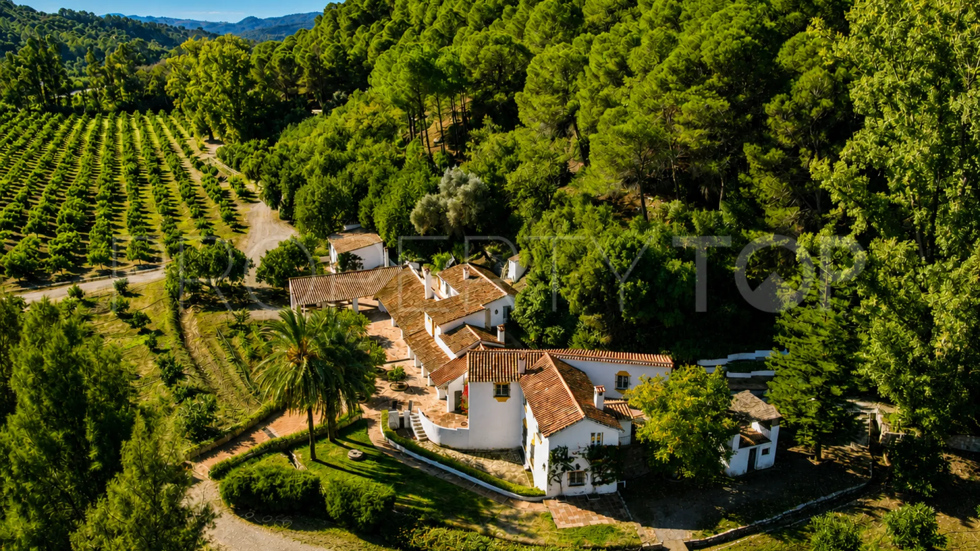 Finca en venta de 8 dormitorios en Casares