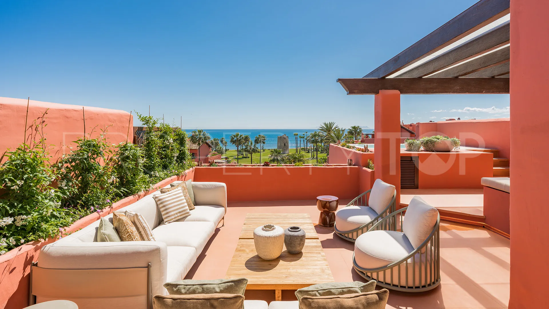 3 bedrooms Estepona East duplex penthouse for sale