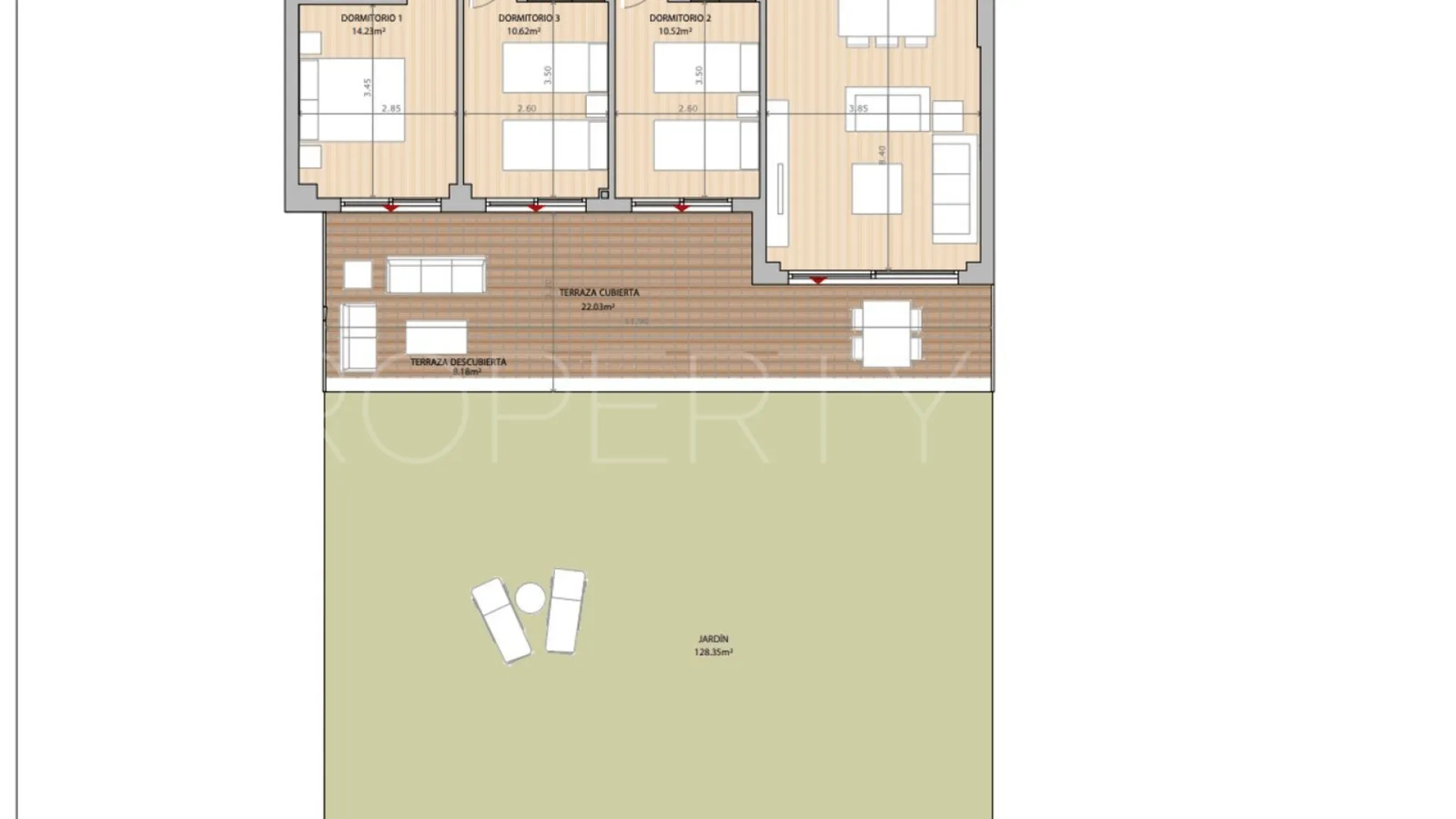 Ground floor apartment for sale in El Chaparral