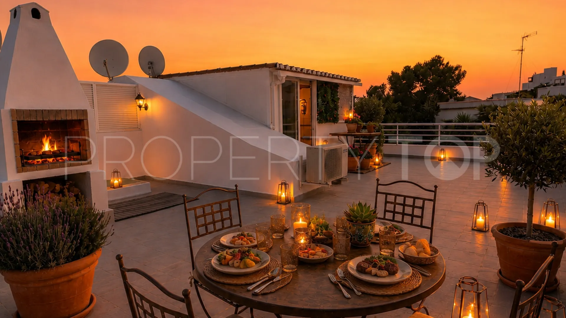 Santa Eulalia del Río, Ático con 3 dormitorios en venta