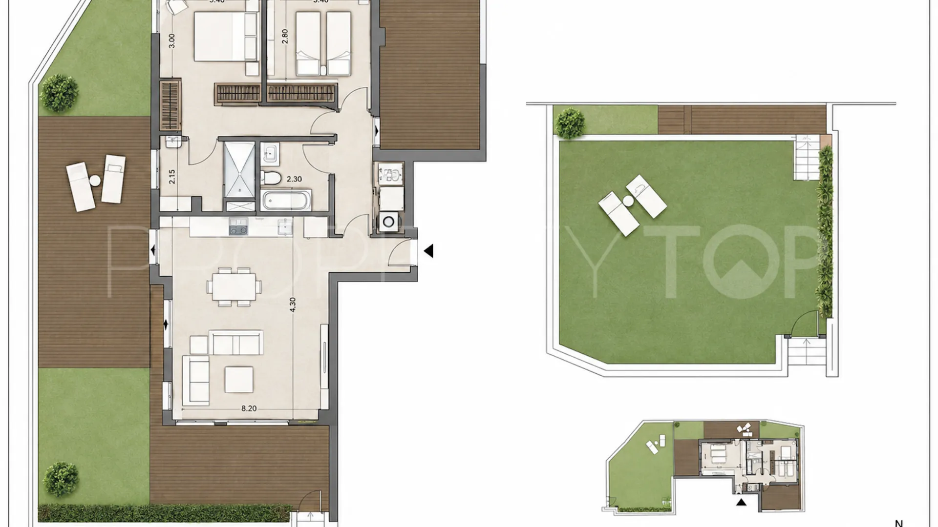 El Chaparral ground floor apartment for sale