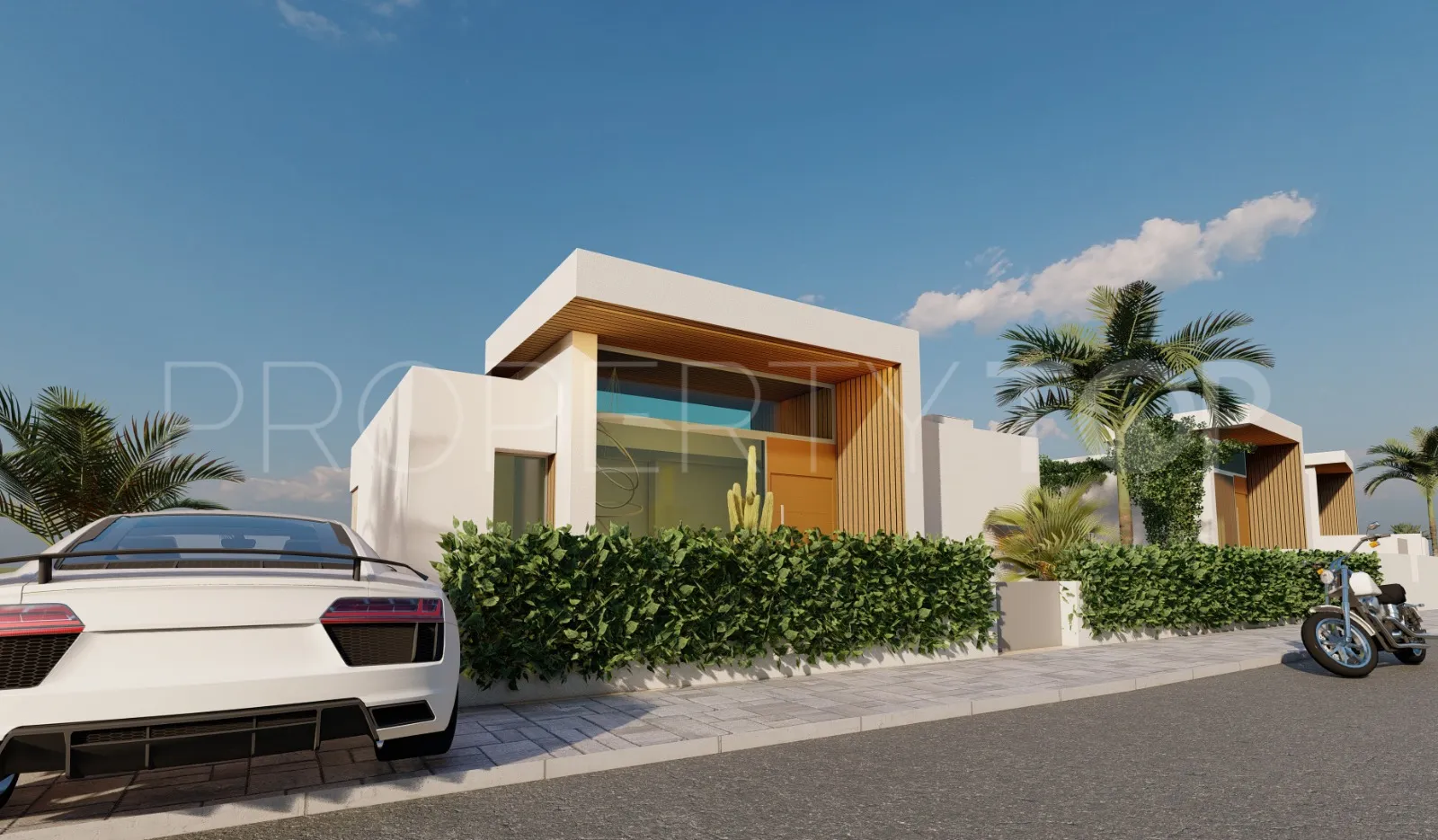 Semi detached villa for sale in Estepona