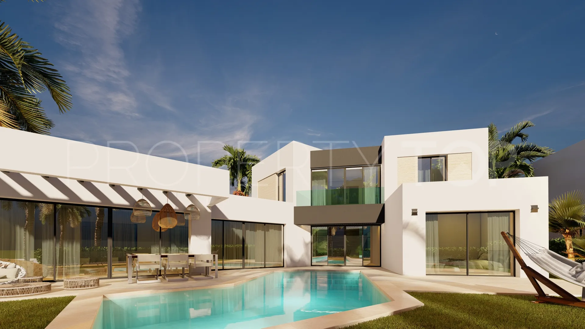 Semi detached villa for sale in Estepona