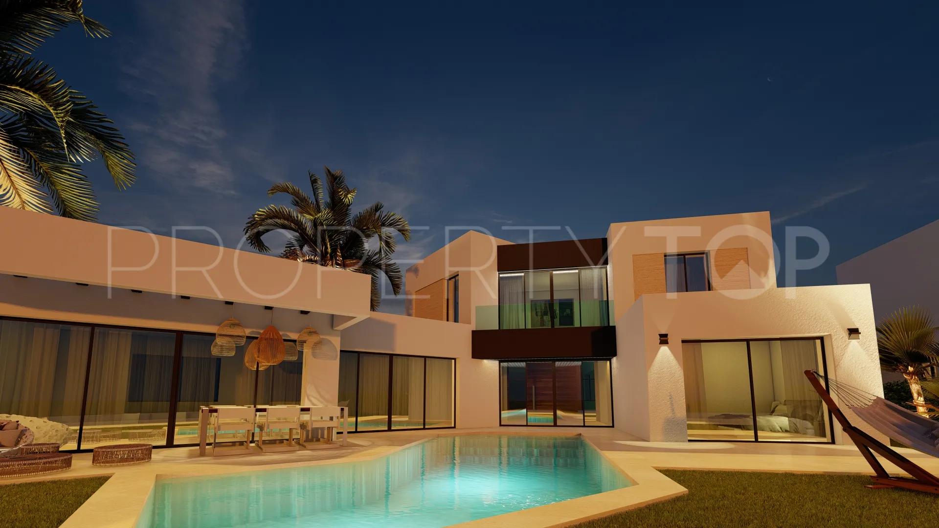Semi detached villa for sale in Estepona